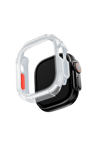 Watch Ultra 49mm Skinarma Atom Tpu Kasa Koruyucu Şeffaf Şeffaf