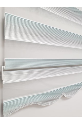 Bbb Mikro Pliseli Renk Geçişli Zebra Stor Perde Mz287