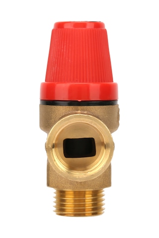 Ximistore9 Makyajlı Kazan Bakır Emniyet Valfi - Tek Yönlü Basınç Serbestleştirici, G 1/2" Dişli, 3bar, Dn15, Sızıntısız Tasarım