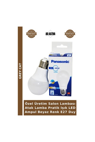 Özel Üretim Salon Lambası Atak Lamba Pratik Işık Led Ampul Beyaz Renk E27 Duy