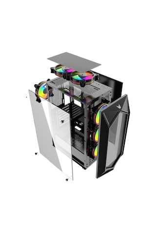 Izoly ST999407 R5-5500 16 GB 512 M.2 NVMe RX580 8 GB 24" Free Dos Masaüstü Oyuncu Bilgisayarı