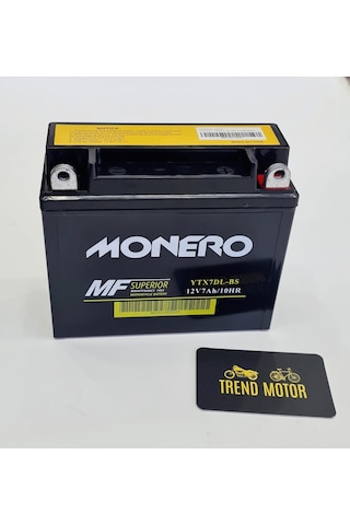 12v 7ah Motosiklet Akü - Kuba Tk03