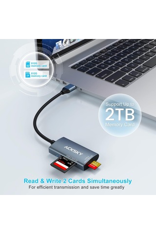 Sd 4.0 Kart Okuyucu, Micro Sd 4.0 Kart Adaptörü, Sd Karttan Usb Adaptörüne, Usb 3.0 Hafıza Kartı Okuyucusu, Bilgis