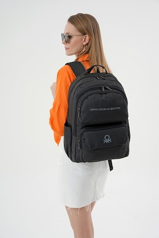 Unıted Colors Of Benetton Unisex Sırt Çantası 20940 Siyah
