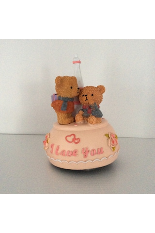 Ayıcıklı Biblo Eiffel Kuleli Mu Zikli Yavruag Zı Diğer