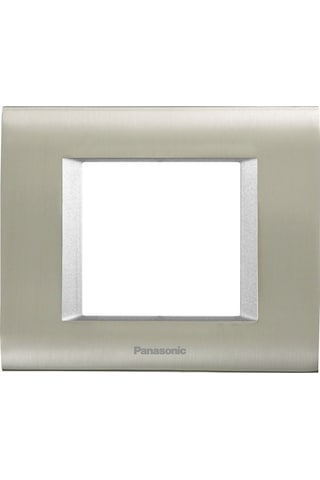 Viko Panasonic Thea 2m Sistema Inox Matt+metalik Beyaz Çerçeve - Wvtf18405ıb-tr