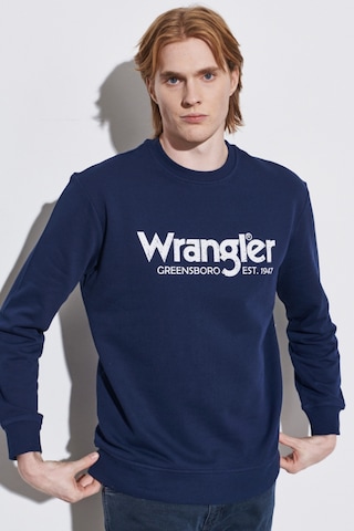 Wrangler Erkek Sweat W212025410 410 LACİVERT Lacivert
