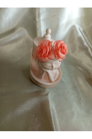 Pembe Bohem Çiçek Küpe