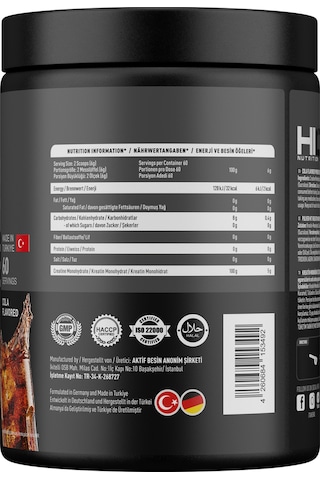 Hiq Nutrition Hıq Creatine 360g Cola Flavored