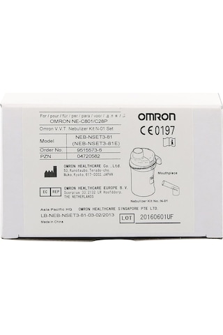 Yedek Parça Omron C28 Nebulizatör Ilaç Haznesi