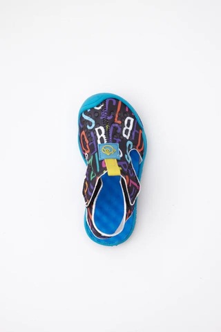 Dudino Queen Burnu Kapalı Unisex Tekstil Cocuk Sandalet Siyah