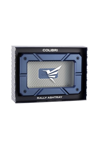 Colibri Rally Ashtray Lacivert - Gümüş Puro Küllüğü