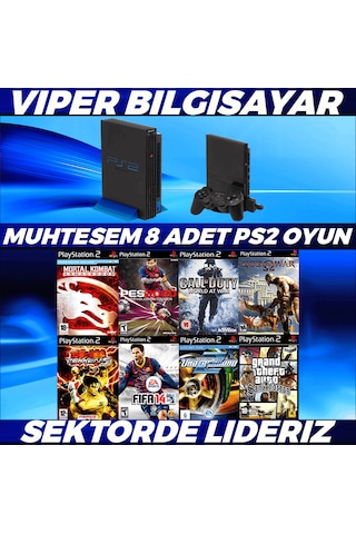 Muhteşem 8 Adet Ps2 Oyun Açıklamayı Okuyunuz