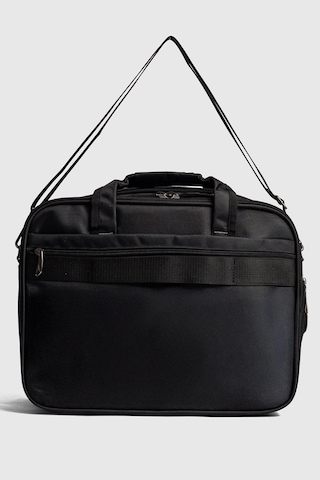 15.6" İnç Körüklü Evrak Bilgisayar Notebook Laptop Çantası Kse02 Siyah Siyah