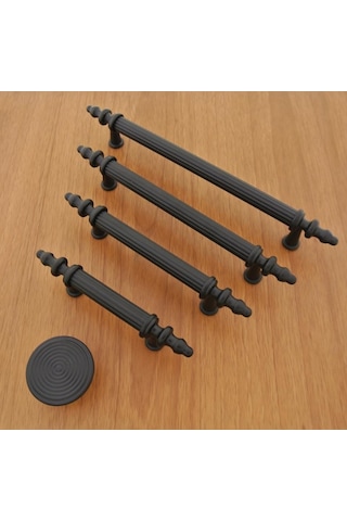 Azimkar Hırdavat Elmas Kulp Mat Siyah