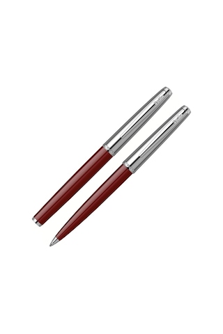 Scrikss Metropolis 78 Dolma Kalemtükenmez Kalem Takım Bordo Genel