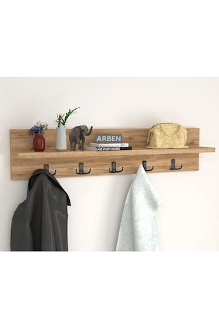 Kapı Arkası & Hol Askılık - Modern Ahşap Koridor, Mutfak, Banyo Askı Ünitesi