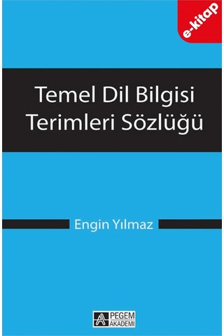 Temel Dil Bilgisi Terimleri Sözlüğü E-kitap