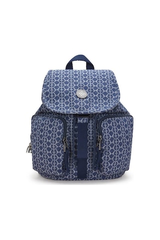 Kıplıng Anto S Küçük Boy Sırt Çantası Lacivert Sıgnature Denım Lacivert