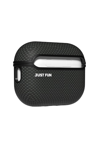 Airpods Pro Kılıf Magsafe Uyumlu Aramid Fiber Youngkit 1500d Kevlar Extreme Wing Serisi Siyah