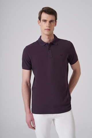 Morven Erkek Mürdüm Basic Polo Yaka Dynamic Fit T-shirt 26yc018007370 Mürdüm