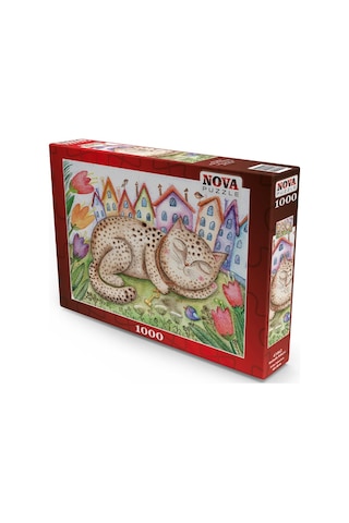 Nova Puzzle 1000 Parça Mahalle Bekçisi - Sofya Saburova