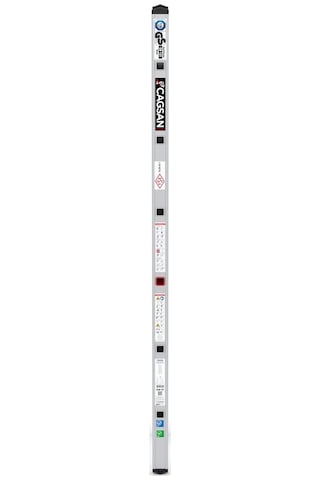 Çağsan T6020 6 Basamaklı Mono Tek Parçalı Alüminyum Merdiven