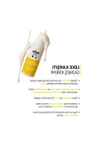 Leke Karşıtı Yüz Güneş Kremi, 50 Spf Koruma