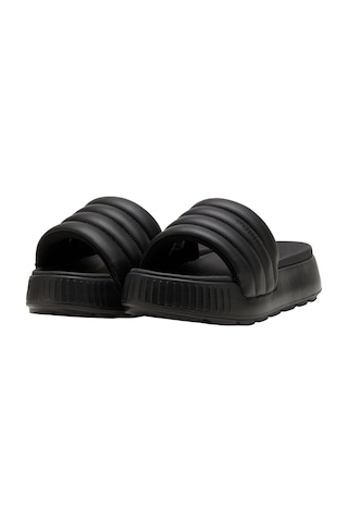 395399-01 Puma Karmen Slide Puffy Wns Kadın Terlik Siyah 395399-01 Siyah