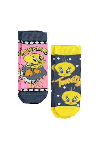 Tweety Kız Çocuk 2'li Çorap 2-12 Yaş Pembe 09e07234024w1 Pembe