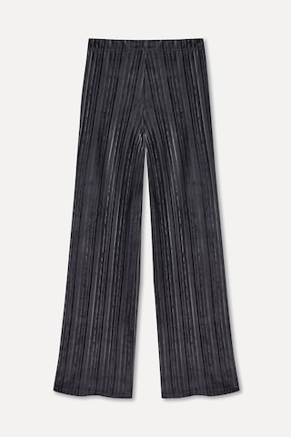Mudo Kadın Kadın Antrasit Wide Leg Beli Lastikli Piliseli Pantolon 1264864