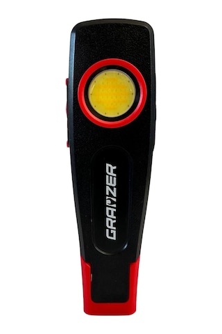 Grayzer Gl-600 Çalışma Lambası 600 Lümen Mıknatıslı Şarjlı Led Fener Siyah - Kırmızı