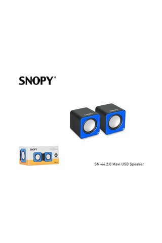 Snopy  Sn-66 2.0 Mavi Usb  Speaker