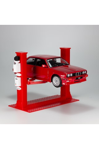 1/24 Ölçek V Hareketli Diorama Lifti, Diorama Aksesuarı, Kırmızı