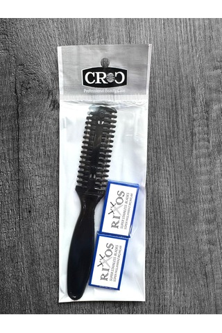 Croc Su01 Siyah Saç Kesim Usturası -jiletli Tarak +10 Adet Jilet Diğer
