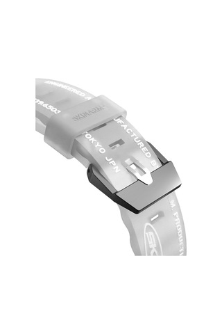 Watch 7 45mm Kordon Skinarma Kurono Sert Pc Kasa Koruyucu Ve Shokku Silikon Strap Kayış Beyaz Beyaz