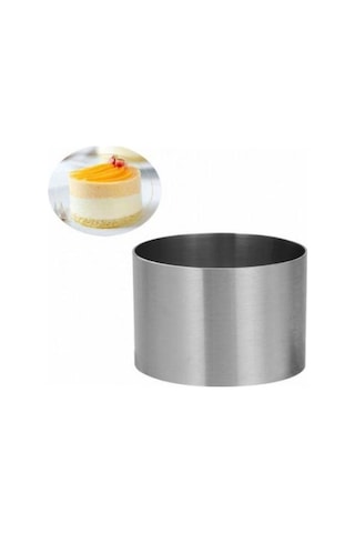 Parfe Kalıbı / Yuvarlak Tekli Küçük Pasta Kalıbı 9 Cm Diğer