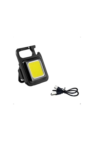 Led Işıklı Flash Özellikli 4 Modlu Anahtarlık El Feneri Renkli