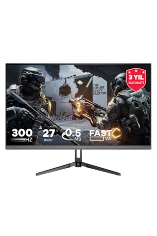 Fazeon X27F300 27" 0.5 MS 300 Hz Full HD Oyuncu VA Monitör