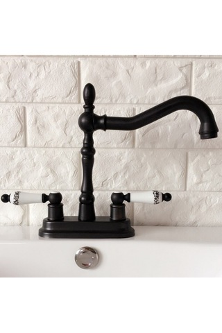Banyo Lavabo Bataryası Ankastre Mat Siyah 22.5 CM