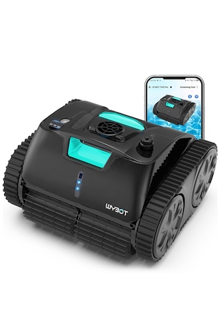 Wybot C1 Max Havuz Temizleme Robotu 200 M2 Havuz Taban Ve Duvar Temizliği