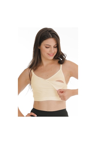 Hamile Emzirme Yarım Atlet Ten Ten Rengi