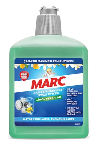 Marc Çamaşır Makinesi Temizleyici Limon Ferahlığı 500 ML