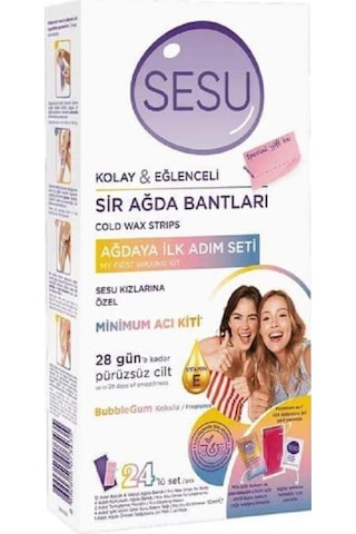 Sesu Sir Ağda Bantları Ağdaya İlk Adım Seti 24'lü