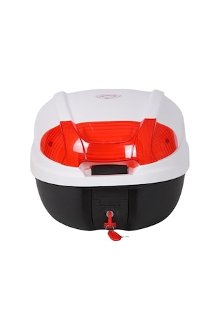 Arwic Motosiklet Çantası Arka Motosiklet Bagajı Cv34 Beyaz Diğer