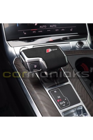 Alcantara S-Line A7 Rs7 Süet Kaplama Vites Topuzu Kapağı