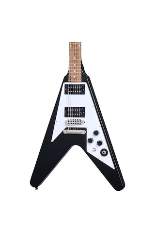 Epiphone Kirk Hammett 1979 Flying V Elektro Gitar Ebony