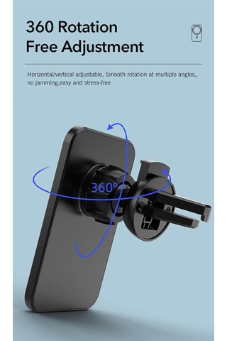 Teknoloji Manyetik Kablosuz Araba Şarj Cihazı Qi 15w İphone'lar İçin Hızlı Araba İstasyonu