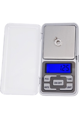 Dijital Elektronik Cep Terazisi-tartı-500 Gr -0.1 Gr Hassasiy .