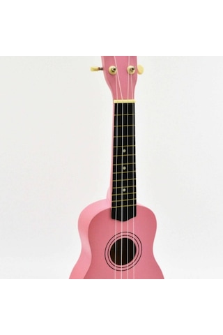 Gonzales Xu2101-Pk Pembe Renk 4 Telli Ukulele Gitar